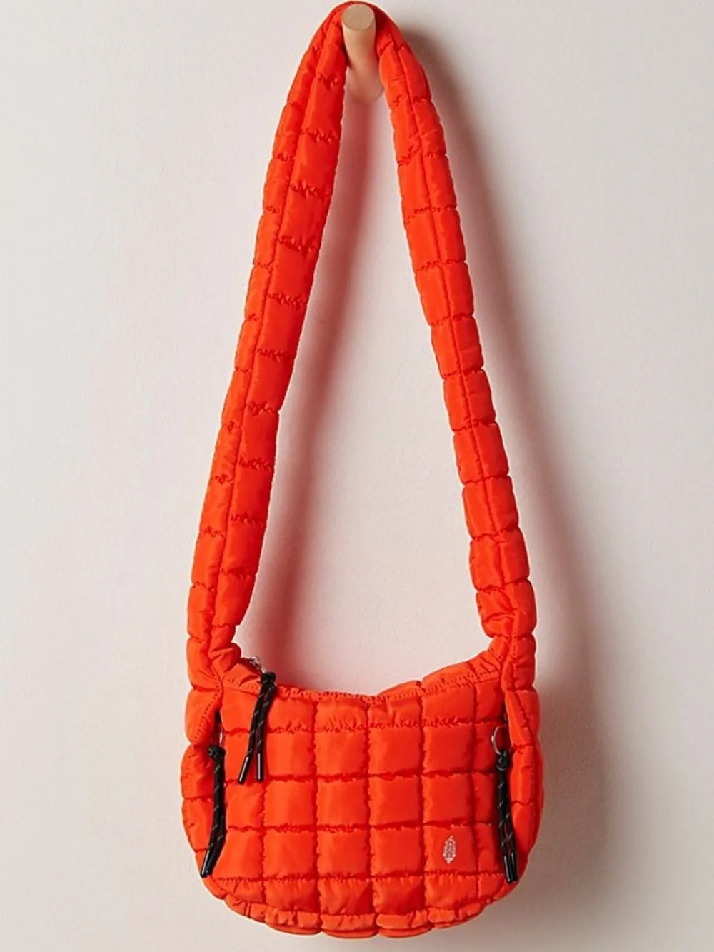 NWT FREE PEOPLE MOVEMENT Quilted Baby Carryall Sling Bag | Flame MSRP $58